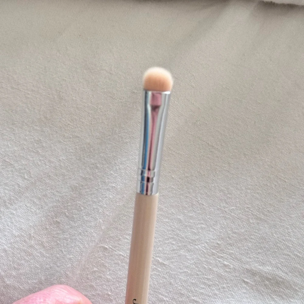 THE VINTAGE COSMETIC CO. 3 Pcs Cream Makeup Brush Set Eyeshadow Brushes